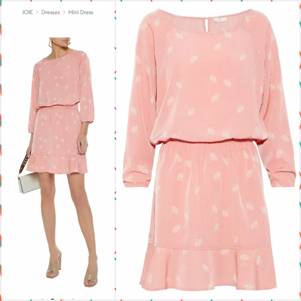 NWOT - JOIE mini dress pink
